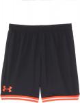 Шорты Under Armour Perimeter Basketball Shorts, цвет Black/Phoenix Fire - фото