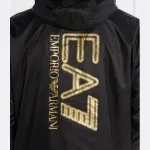 Куртка стандартного кроя Ea7, черный - фото 4