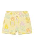 Шорты с мотивом ананаса Stella McCartney Kids, желтый - фото