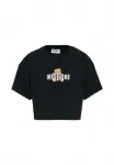 Футболка с принтом Moschino, Black - фото