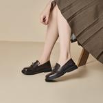 Лоферы женские Gemeiq, коричневый - фото 20