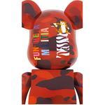 BE@RBRICK Bearbrick X Bape Camo Tiger Red - фото 4