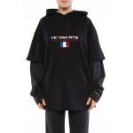 Толстовка унисекс черная Vetements, черный - фото 2