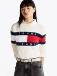 Свитер Tommy Jeans, White/Natural White - фото 2
