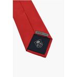 Галстук из шёлка твил Corneliani, красный - фото 3
