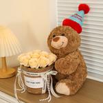 Плюшевая кукла Bear Bouquet высотой 35 см Beerus - фото 6