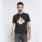 Футболка стандартного кроя Guess, черный - фото 2