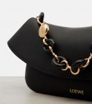 Ola Medium кожаная сумка через плечо Loewe, черный - фото 6