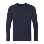 Футболка с длинным рукавом Gildan Performance, темно-синий - фото