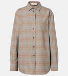 Клетчатая рубашка Róhe, Powder Check - фото