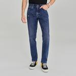 Lee Джинсы мужские среднего размера синие - фото 5