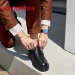 Туфли мужские низкие черный Aokang - фото 5