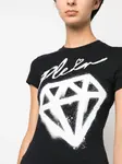 Футболка с логотипом Philipp Plein, черный - фото 5