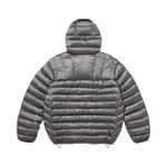 Куртка Supreme Micro Down Half Zip Hooded Pullover, Silver - фото 2