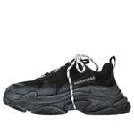 Кроссовки triple s 'black' Balenciaga, черный - фото