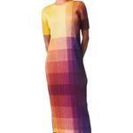 Платье Pleats Please Photon ISSEY MIYAKE, желтый - фото 4