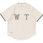 Рубашка с принтом логотипа WTAPS, белый - фото