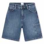 Синие джинсовые шорты BOSS, синий - фото 2