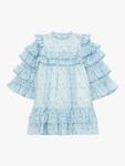 Детское платье Leo с рюшами Angel & Rocket, Blue - фото 7