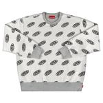 Supreme Liner Crewneck Heather Grey - фото