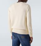 Парижский хлопковый свитер Givenchy, экрю - фото 4