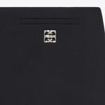 Мини-юбка с логотипом Givenchy, черный - фото 7