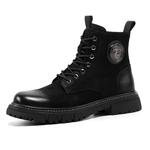 Ботинки Martin Crew 4 см мужские черные YEDANI, утепленные черные - фото 3