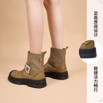 Ботильоны женские Joy&Mario, коричневый - фото 10