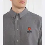 Рубашка узкого кроя Kenzo, серый - фото 3