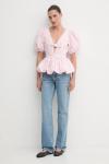 Блузка 0 Rotate, розовый - фото 2