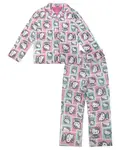 Детский пижамный комплект для девочек из 2 предметов Hello Kitty - фото