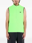 Жилет Adicolor на молнии Adidas, зеленый - фото