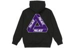 Толстовка fw21 ultimo tri-chenille hood black logo 'black' Palace, черный - фото 3