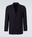 Шерстяной блейзер Rubinacci, синий - фото