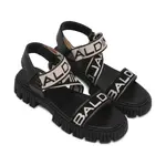 Кожаные сандалии Baldinini, черный - фото 2