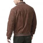 Мужская кожаная куртка-бомбер Bgsd Urban BGSD, черный - фото 3