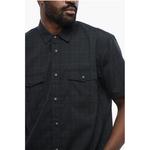 Клетчатая рубашка MESH с короткими рукавами Woolrich, Green - фото 3