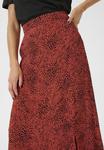Юбка макси KALIANA Kaffe, темно-красный - фото 4