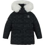 Пуховик MLB KIDS, черный - фото