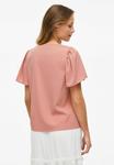 Блуза VILA, светло-розовый - фото 3