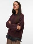VERO MODA Свитер 'VMIngrid' в цвете Wine Red - фото 2