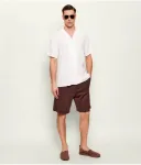 Шорты regular fit Herno, коричневый - фото 2