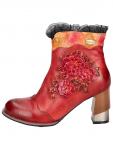 Ботильоны Laura Vita, красный - фото 3