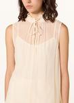 Топ с оборками Mrs & Hugs, бежевый - фото 4