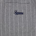 Шорты Supreme Pinstripe Sweatshort, серый - фото 3