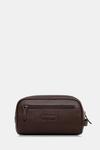 Кожаная косметичка Barbour, коричневый - фото