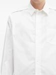Рубашка Undercover со вставками из поплина, белый - фото 4