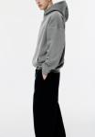 Худи PULL&BEAR Hoodie, Grey - фото 3