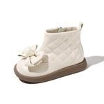 Детские утепленные ботинки для дошкольников BELLE, бежевый - фото 3