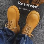 Мужские ботинки Cahhrrn X Martin Boot Men Beige V05 - фото 20